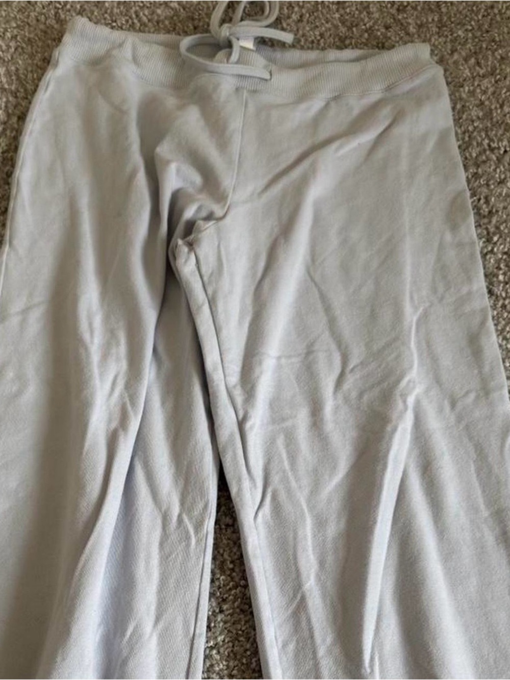 Light blue skims Drawstring Lounge Pants